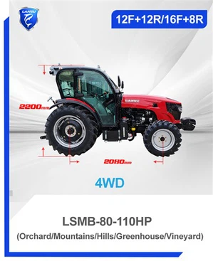 LANSU Greenhouse King Dokonalý kompaktný traktor pre inteligentných farmárov